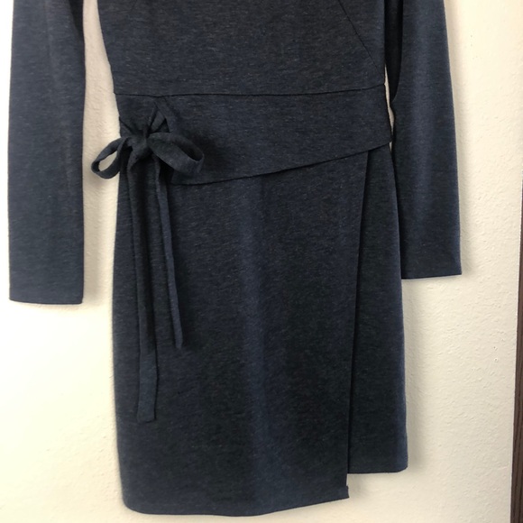 Ann Taylor Grey Dress Sz 2 - Picture 3 of 9